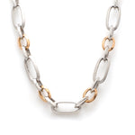 Load image into Gallery viewer, Men&#39;s Heavy Platinum &amp; Rose Gold Chain JL PT CH 952   Jewelove.US
