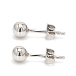 Load image into Gallery viewer, 5mm Platinum Ball Earrings Studs JL PT E 187   Jewelove.US
