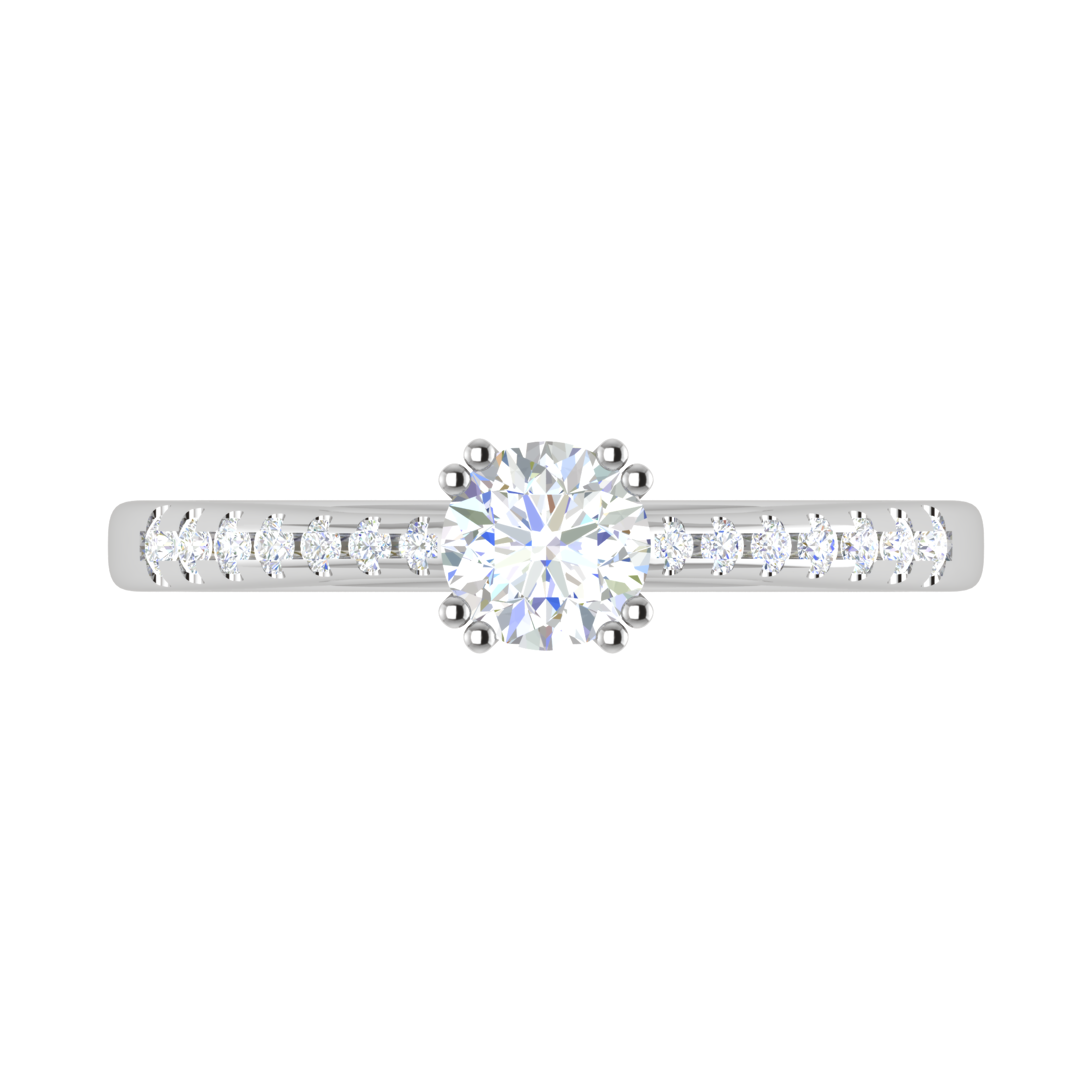0.50 cts Solitaire Platinum Diamonds Ring JL PT RC RD 265   Jewelove.US