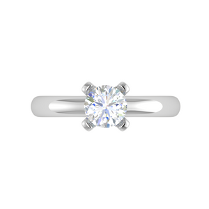 0.20 cts Solitaire Platinum Ring JL PT RS RD 172   Jewelove.US