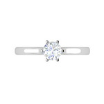 Load image into Gallery viewer, 0.30 cts Solitaire Platinum Ring JL PT RS RD 168   Jewelove.US

