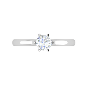 0.30 cts Solitaire Platinum Ring JL PT RS RD 168   Jewelove.US