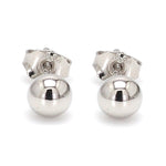 Load image into Gallery viewer, 5mm Platinum Ball Earrings Studs JL PT E 187   Jewelove.US
