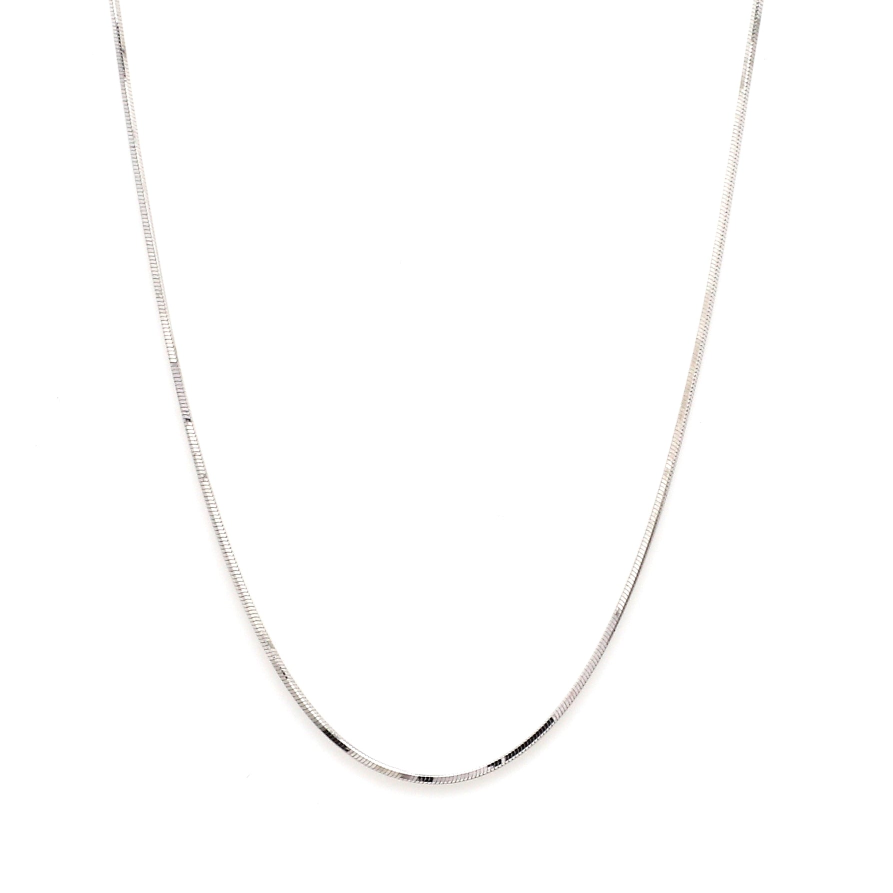 Thin Dazzling Shiny Platinum Chain JL PT 747 - Thin   Jewelove.US