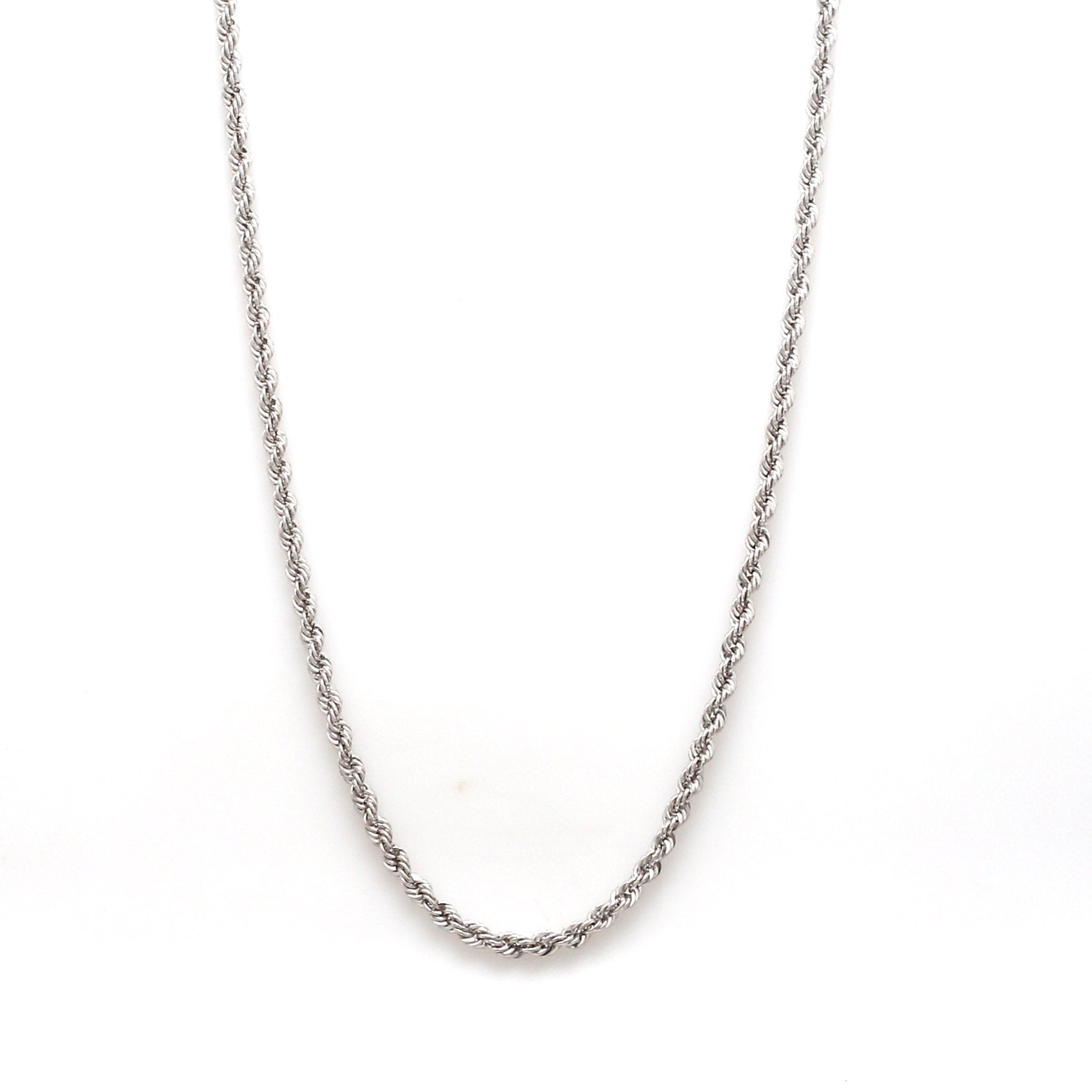 2.3mm Cordell Platinum Rope Chain JL PT CH 903