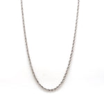 Load image into Gallery viewer, 2.3mm Cordell Platinum Rope Chain JL PT CH 903   Jewelove.US
