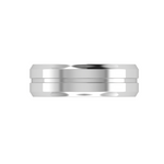Load image into Gallery viewer, Plain Platinum Couple Ring JL PT MB 128   Jewelove.US

