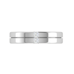 Load image into Gallery viewer, Platinum Unisex Ring with Diamonds JL PT MB PR 135   Jewelove.US
