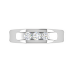 Load image into Gallery viewer, Platinum Ring with Diamonds for Women JL PT MB RD 106   Jewelove.US
