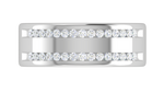 Load image into Gallery viewer, Platinum Ring with Diamonds for Men JL PT MB RD 142   Jewelove.US
