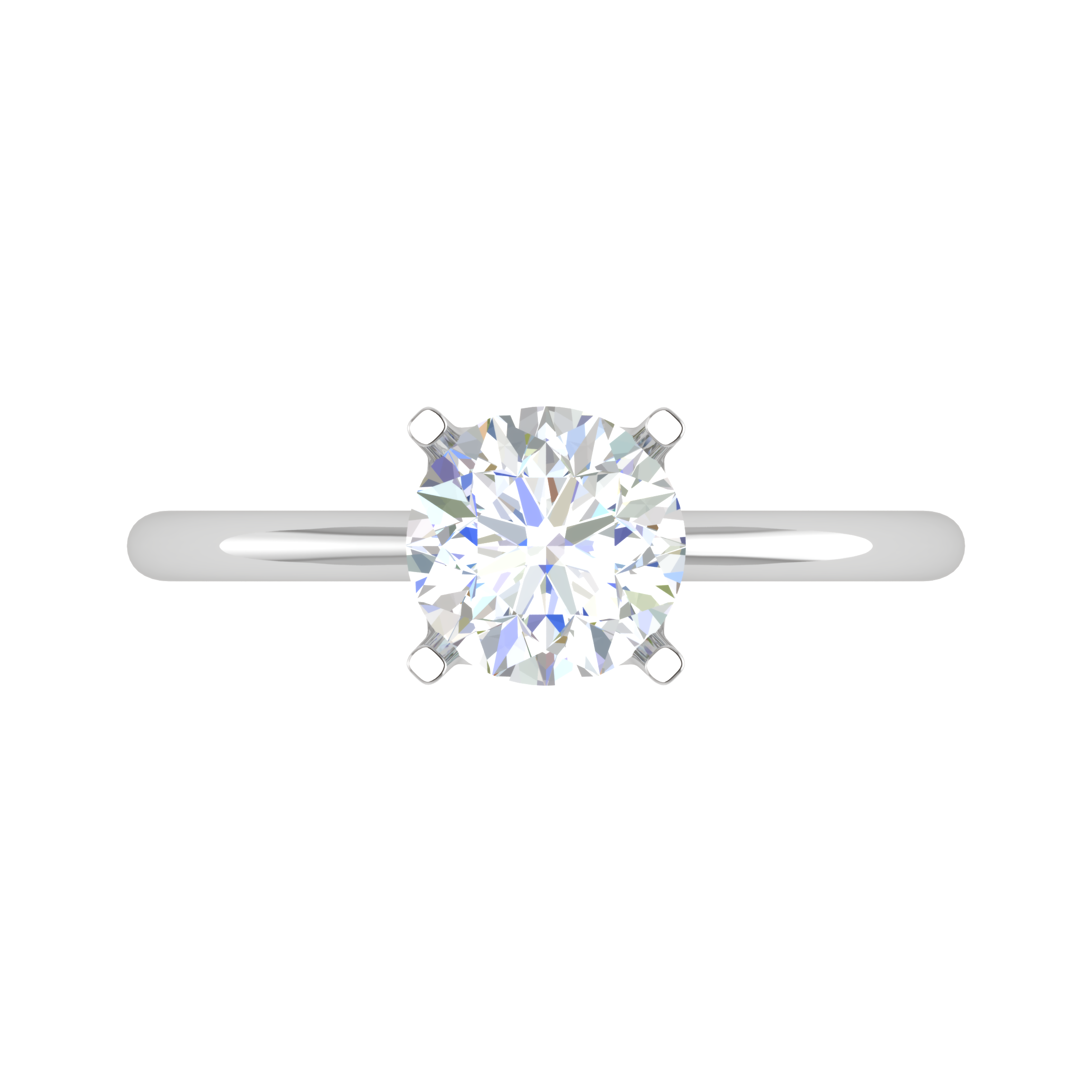 0.30 cts Solitaire Platinum Ring for Women JL PT RS PR 116   Jewelove