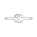 Load image into Gallery viewer, 0.30 cts Solitaire Platinum Ring for Women JL PT RS PR 116   Jewelove
