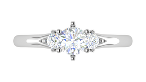 0.50 cts Solitaire Platinum Ring JL PT R3 RD 149   Jewelove.US