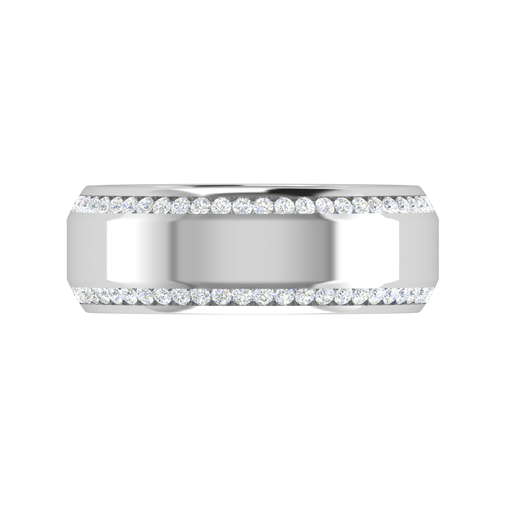 Platinum Ring with Diamonds for Women JL PT MB RD 120   Jewelove.US