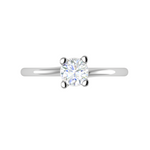 Load image into Gallery viewer, 0.30 cts Solitaire Platinum Ring JL PT RS RD 171   Jewelove.US
