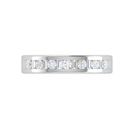 Load image into Gallery viewer, Platinum with Emerald Cut Diamond Ring for Women JL PT WB RD 155   Jewelove
