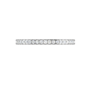 Platinum Eternity Ring with Diamonds for Women JL PT D4129   Jewelove.US