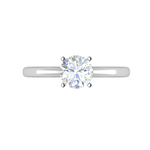 Load image into Gallery viewer, 0.50 cts Solitaire Platinum Ring JL PT RS RD 137   Jewelove.US
