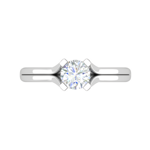 0.30 cts Solitaire Platinum Ring for Women JL PT RS PR 173   Jewelove