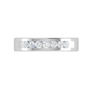 Platinum Ring with Diamonds for Women JL PT MB RD 110   Jewelove.US