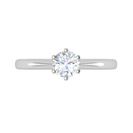 Load image into Gallery viewer, 0.30 cts Solitaire Platinum Ring JL PT RS RD 178   Jewelove.US
