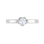 Load image into Gallery viewer, 0.30 cts Solitaire Platinum Ring JL PT RS RD 107   Jewelove.US
