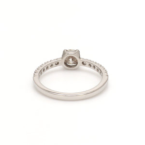 50-Pointer Astrological Skin Touch Platinum Diamond Solitaire Ring JL PT 1222-A   Jewelove.US