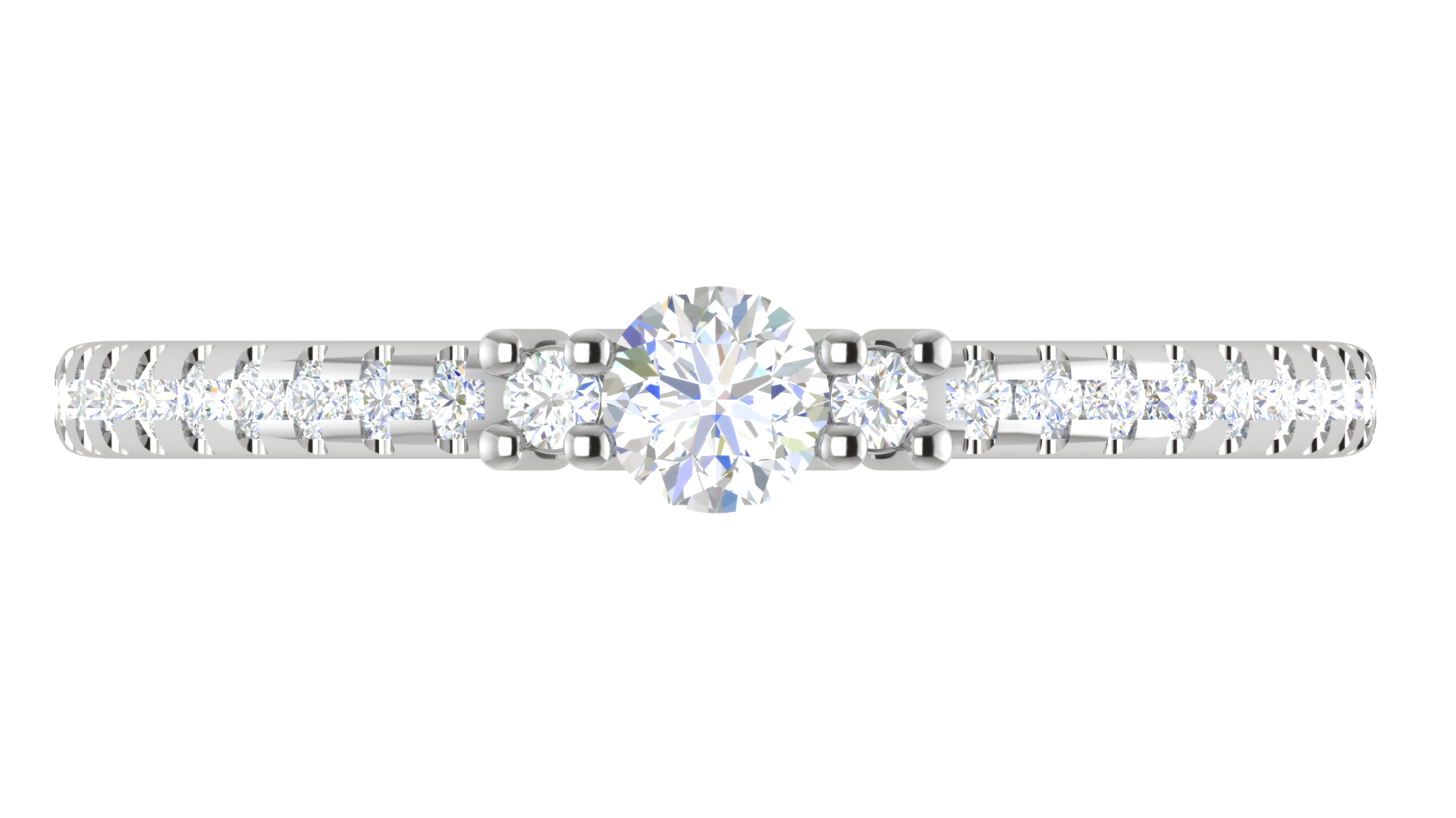 0.30 cts Solitaire Platinum Diamond Ring JL PT R3 RD 177   Jewelove.US