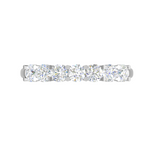 Load image into Gallery viewer, 7 Diamond Platinum Ring for Women JL PT WB RD 112   Jewelove
