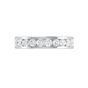 10 Pointer Platinum Diamond Ring for Women JL PT WB RD 104   Jewelove