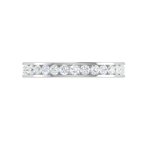 Platinum Ring With Diamonds for Women JL PT ET RD 112   Jewelove.US