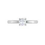 Load image into Gallery viewer, 0.30 cts Solitaire Platinum Ring JL PT RS RD 175   Jewelove.US
