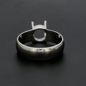 Platinum 4 Prong  Mounting Ring for Men JL PT 1220-M   Jewelove.US