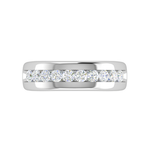 Platinum Ring with Diamonds for Women JL PT MB RD 100   Jewelove.US