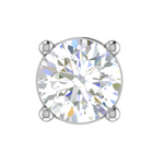 Load image into Gallery viewer, Platinum Solitaire Earrings JL PT E SE RD 102   Jewelove
