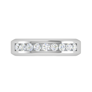 Platinum Ring with Diamonds for Women JL PT MB RD 132   Jewelove.US