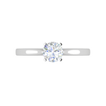 Load image into Gallery viewer, 0.30 cts Solitaire Platinum Ring JL PT RS RD 170   Jewelove.US
