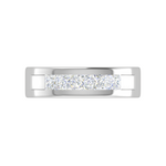 Load image into Gallery viewer, Platinum Unisex Ring with Diamonds JL PT MB PR 139   Jewelove.US

