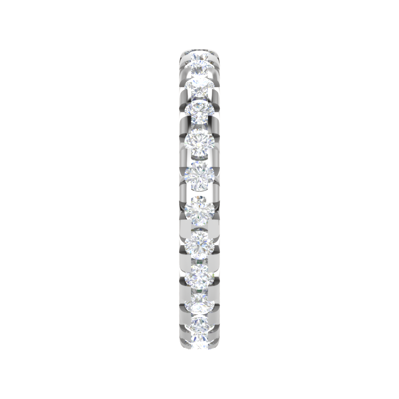 Platinum Diamond Earrings for Women JL PT E DH RD 114   Jewelove.US