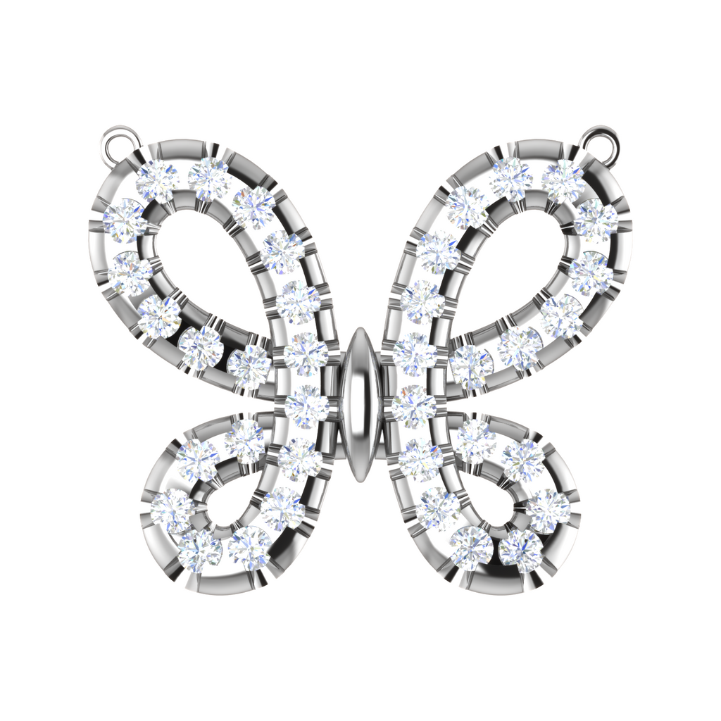 Platinum Pendant with Diamonds for Women JL PT P PF RD 117  VVS-GH Jewelove.US