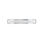 Load image into Gallery viewer, Platinum Princess Cut Diamond Ring for Women JL PT WB RD 159   Jewelove
