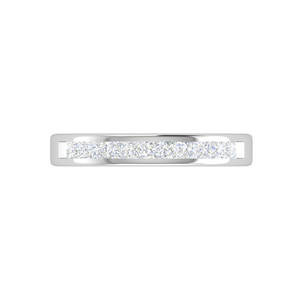 Platinum Princess Cut Diamond Ring for Women JL PT WB RD 159   Jewelove