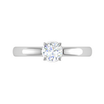 Load image into Gallery viewer, 0.50 cts Solitaire Platinum Ring JL PT RS RD 111   Jewelove.US
