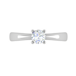 Load image into Gallery viewer, 0.30 cts Solitaire Platinum Ring JL PT RS RD 117   Jewelove.US
