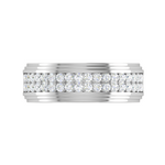 Load image into Gallery viewer, Platinum Ring with Diamonds for Women JL PT MB RD 109   Jewelove.US
