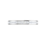 Load image into Gallery viewer, Platinum Princess Cut Diamond Ring for Women JL PT WB RD 151   Jewelove
