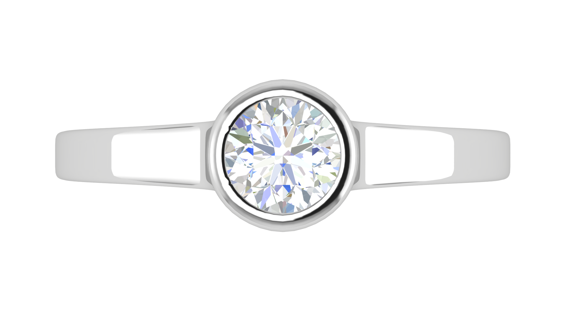 0.50 cts Solitaire Platinum Ring JL PT RB RD 157   Jewelove.US