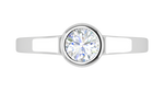 Load image into Gallery viewer, 0.50 cts Solitaire Platinum Ring JL PT RB RD 157   Jewelove.US
