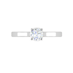 Load image into Gallery viewer, 1.00 cts Solitaire Platinum Ring JL PT RS RD 104   Jewelove.US
