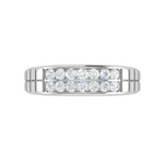 Load image into Gallery viewer, Platinum Ring with Diamonds for Women JL PT MB RD 101   Jewelove.US
